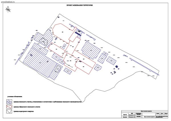 Проект межевания территории